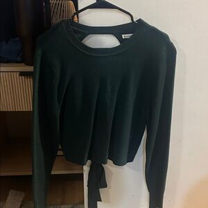 Abercrombie and Fitch Open Back Sweater
